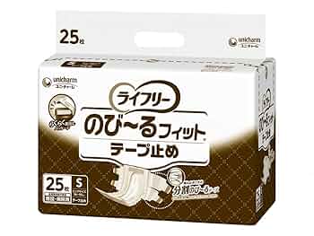 Amazon | Gライフリーのびーるフィットテープ止め Sサイズ 25枚